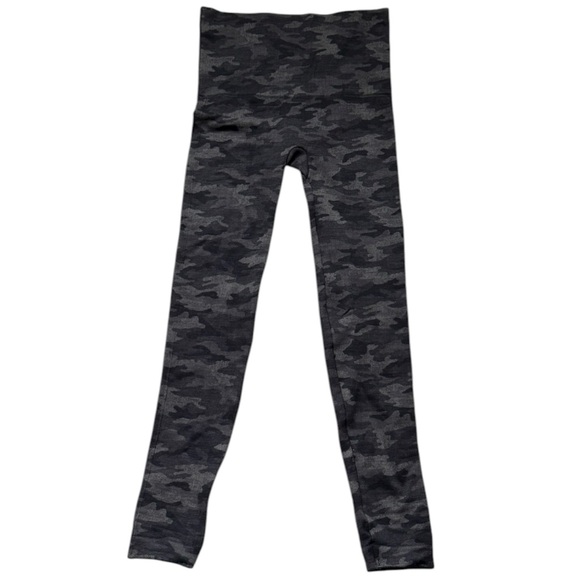 SPANX Women's Look at me Now Seamless Leggings Heather Camo S NWT - Picture 2 of 3